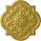 Ekena Millwork Bonetti Ceiling Medallion (Fits Canopies up to 5 1/8"), Hand-Painted Rich Gold, 20"OD x 1 3/4"P CM20BORGS - alternate 1